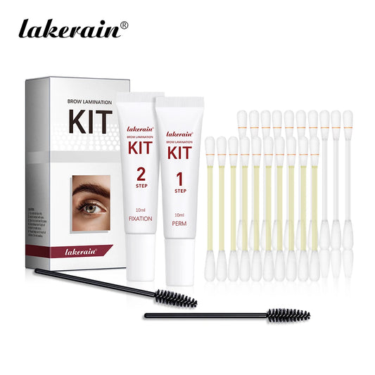 Private Label Lash & Brow for Kit with Perm Rods Lash Lift & Tint Safe & Curly Eyelashes