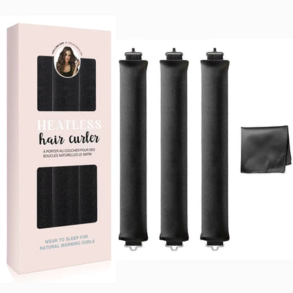 5-Piece Heatless Satin Hair Curling Set