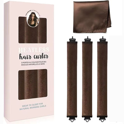 5-Piece Heatless Satin Hair Curling Set